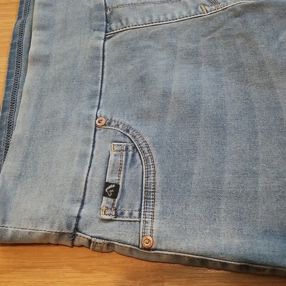 Jordache light blue stretch jeggings size large EUC - Picture 9 of 10